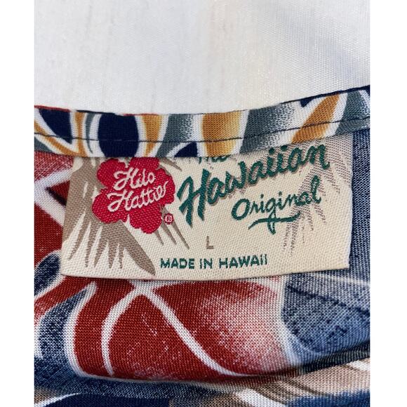 Vintage Hilo Hattie Hawaiian Maxi Dress - Women's Size L - Made in USA - Picture 4 of 7